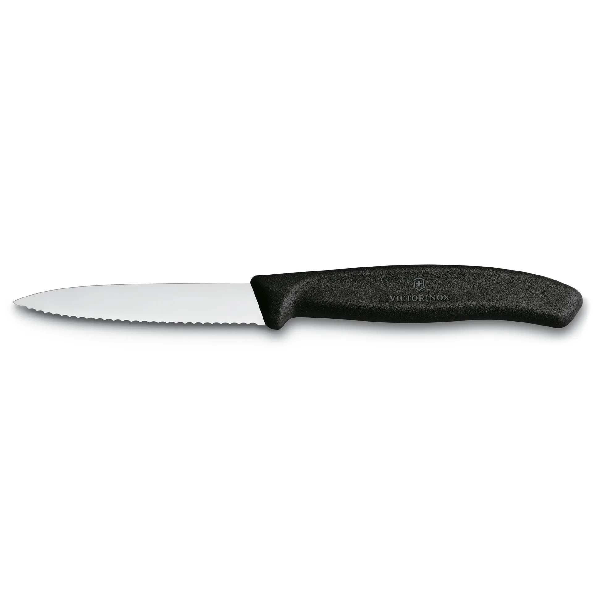 Couteau à légumes/à viande Swiss Classic 8 cm, Noir Victorinox