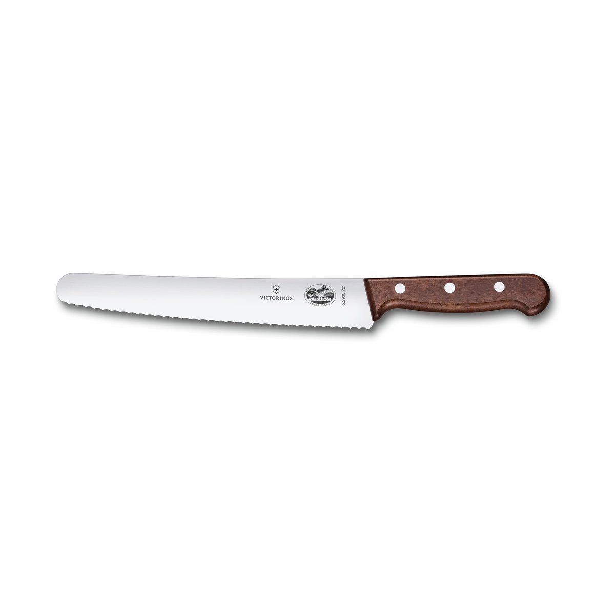 Victorinox Couteau à pain 22 cm | Design Scandinave | Couteaux à pain | Marron