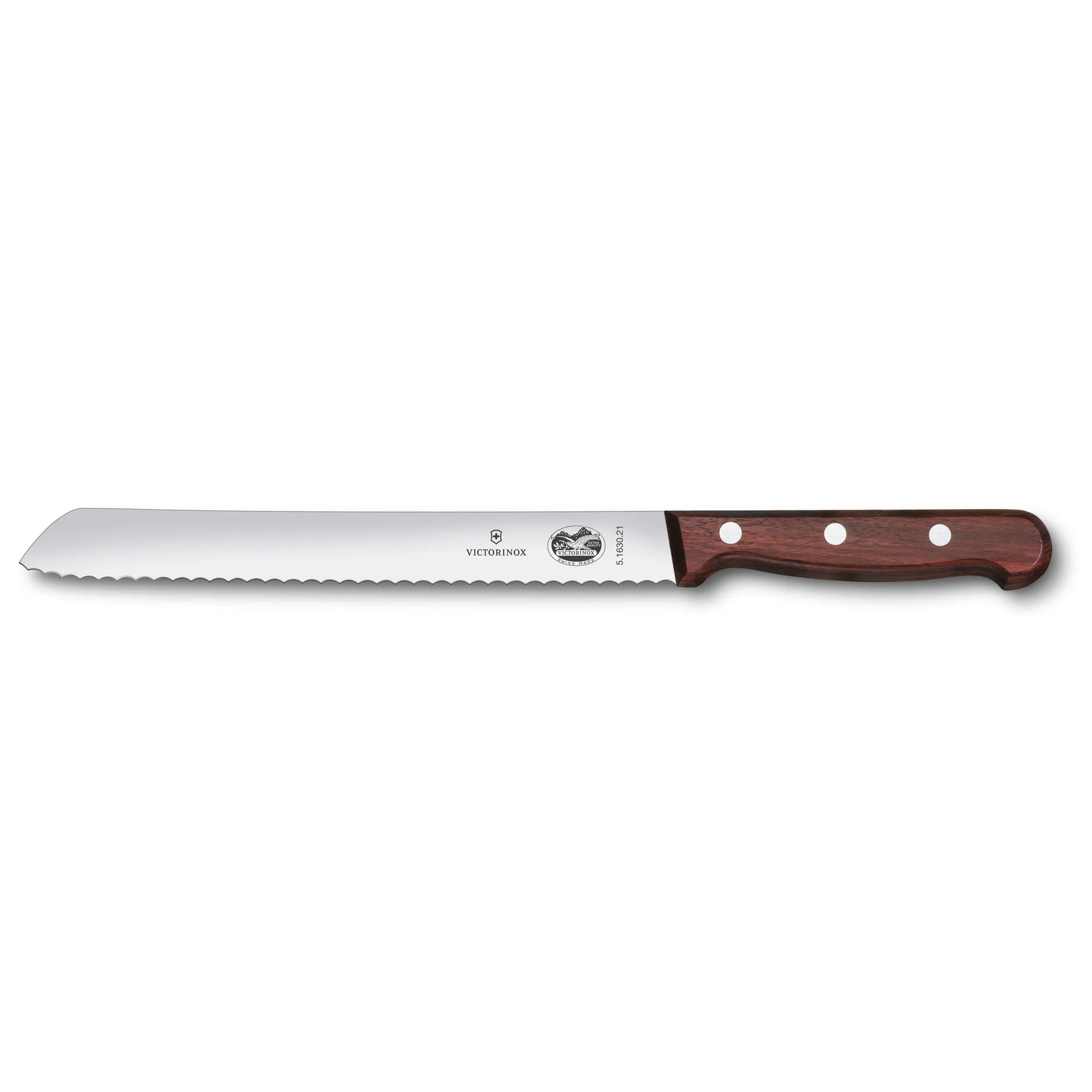 Couteau à pain Wood 21 cm, Acier inoxydable-érable Victorinox
