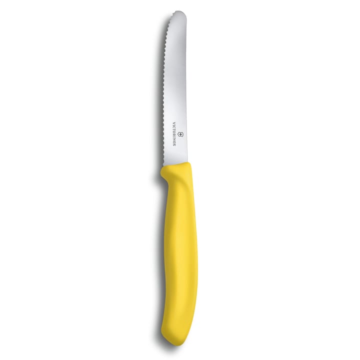 Couteau à saucisse/à tomates Swiss Classic 11 cm - Jaune - Victorinox