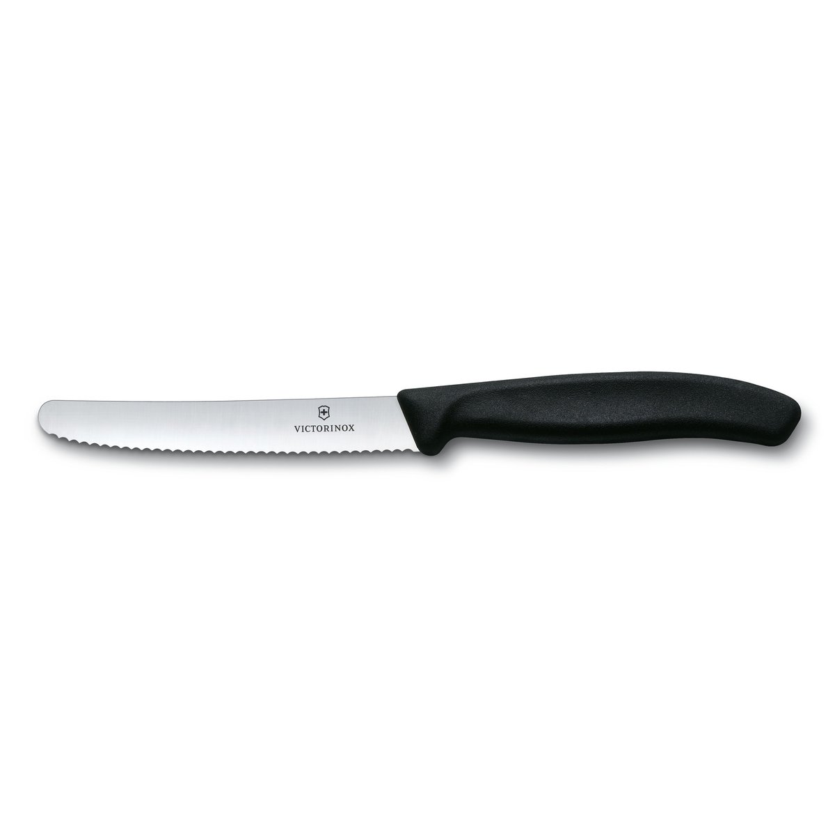 Victorinox Couteau à saucisse/à tomates Swiss Classic 11 cm Noir