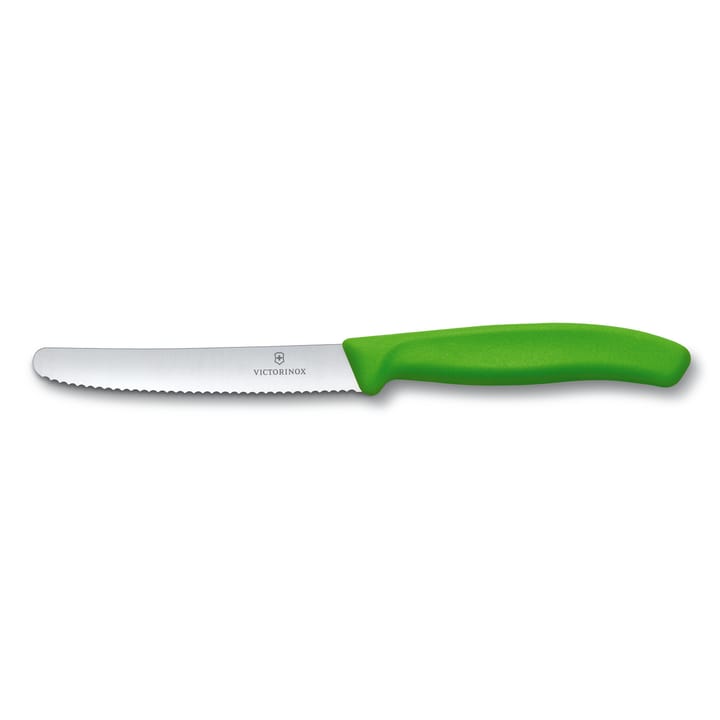 Couteau à saucisse/à tomates Swiss Classic 11 cm - Vert - Victorinox