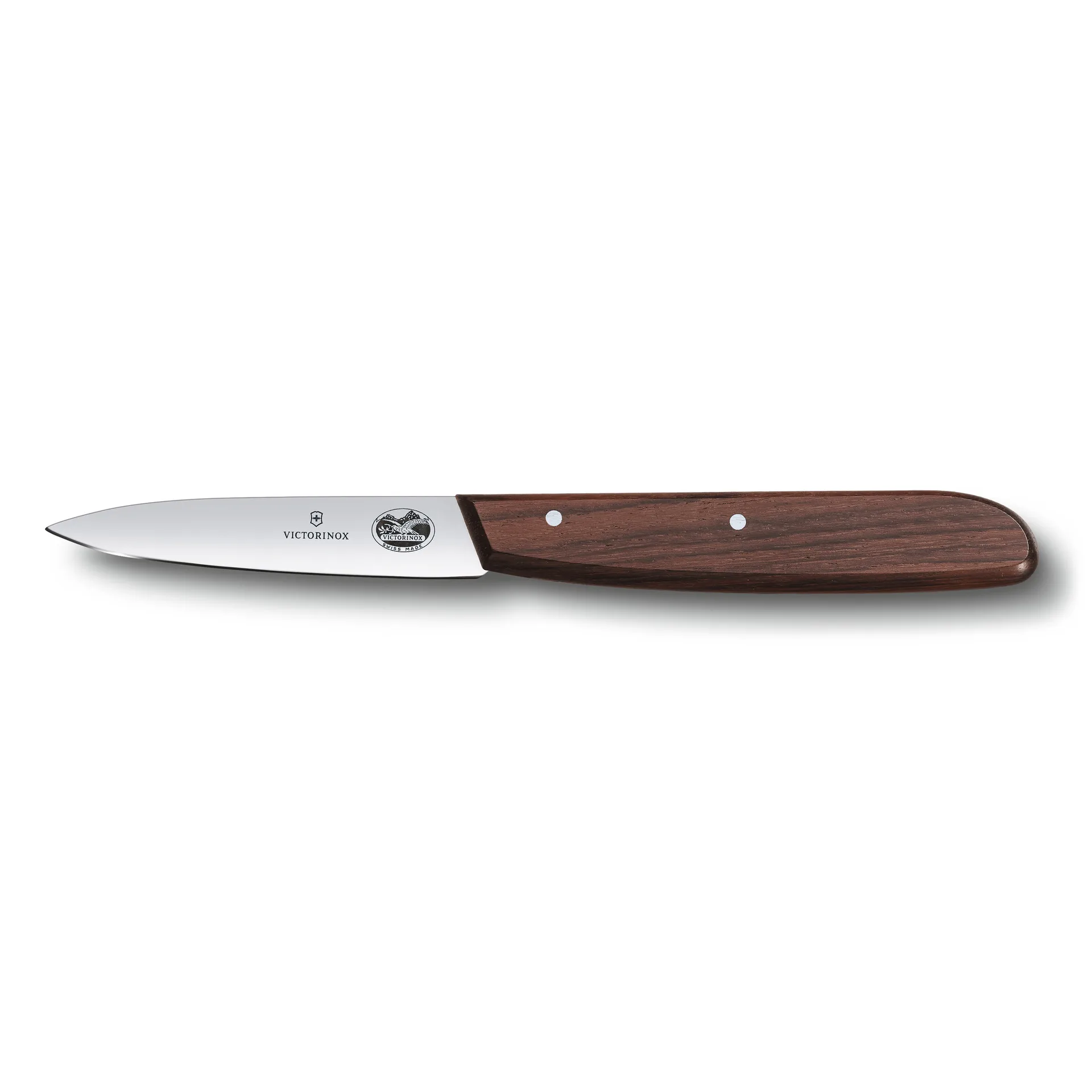 Couteau à viande à dents Wood 8 cm, Acier inoxydable-érable Victorinox