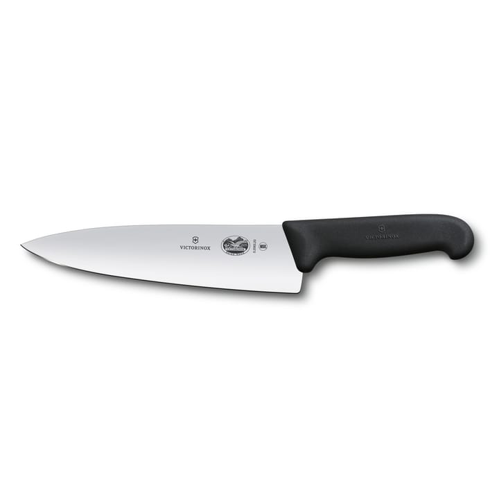 Couteau de cuisine extra large Fibrox 20 cm - Acier inoxydable - Victorinox