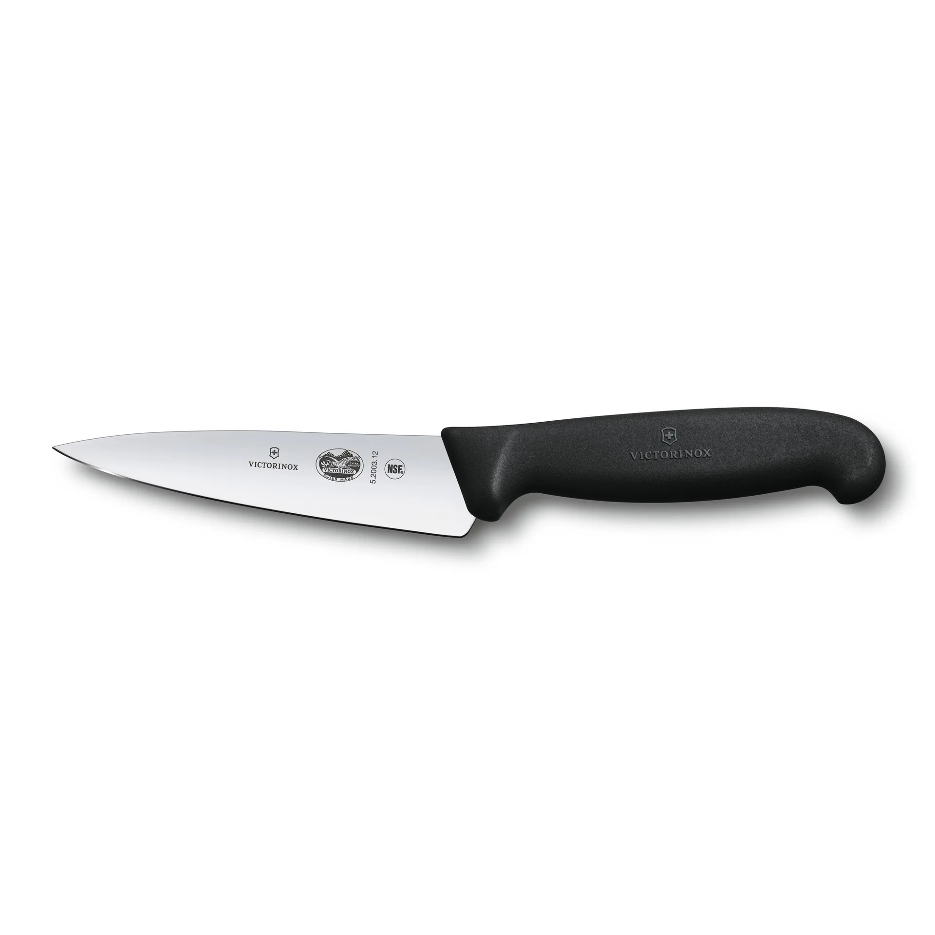 Couteau de cuisine Fibrox 12 cm, Acier inoxydable Victorinox