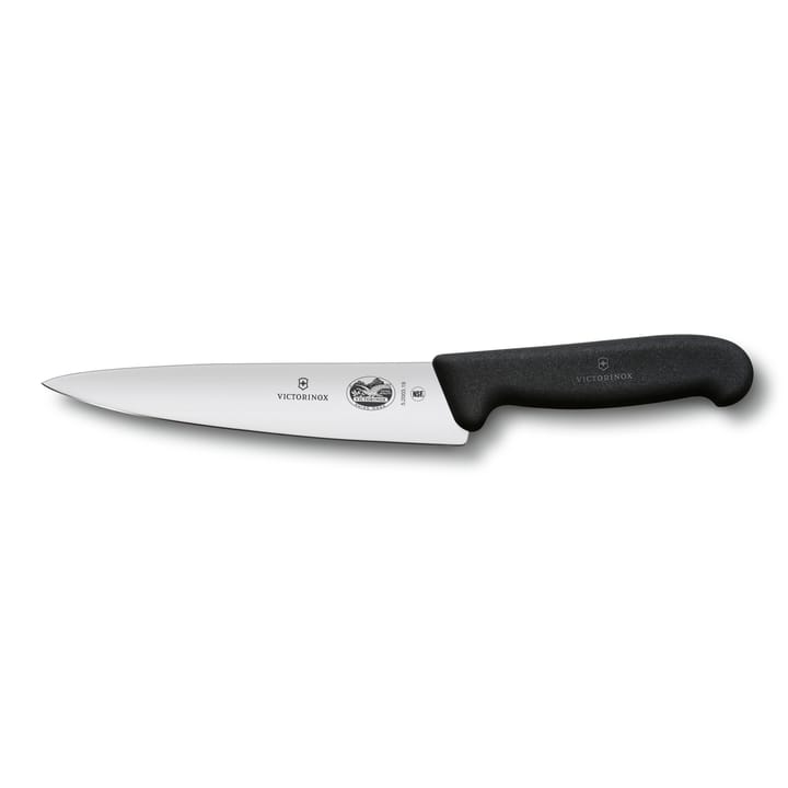 Couteau de cuisine Fibrox 19 cm - Acier inoxydable - Victorinox