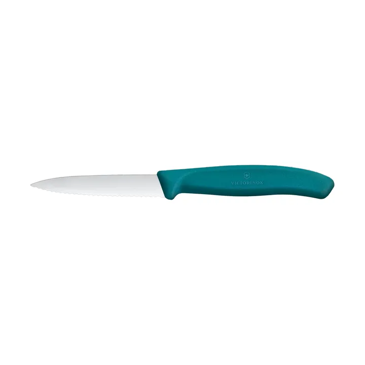 Couteau d'office Victorinox Swiss Classic dentelé 8 cm - Vert - Victorinox