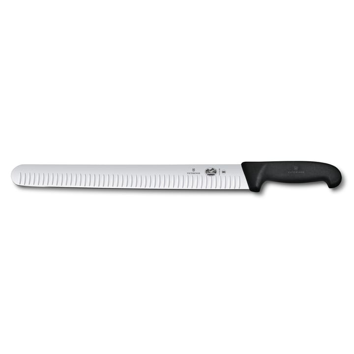 Couteau nervuré à jambon Fibrox 36 cm - Acier inoxydable - Victorinox