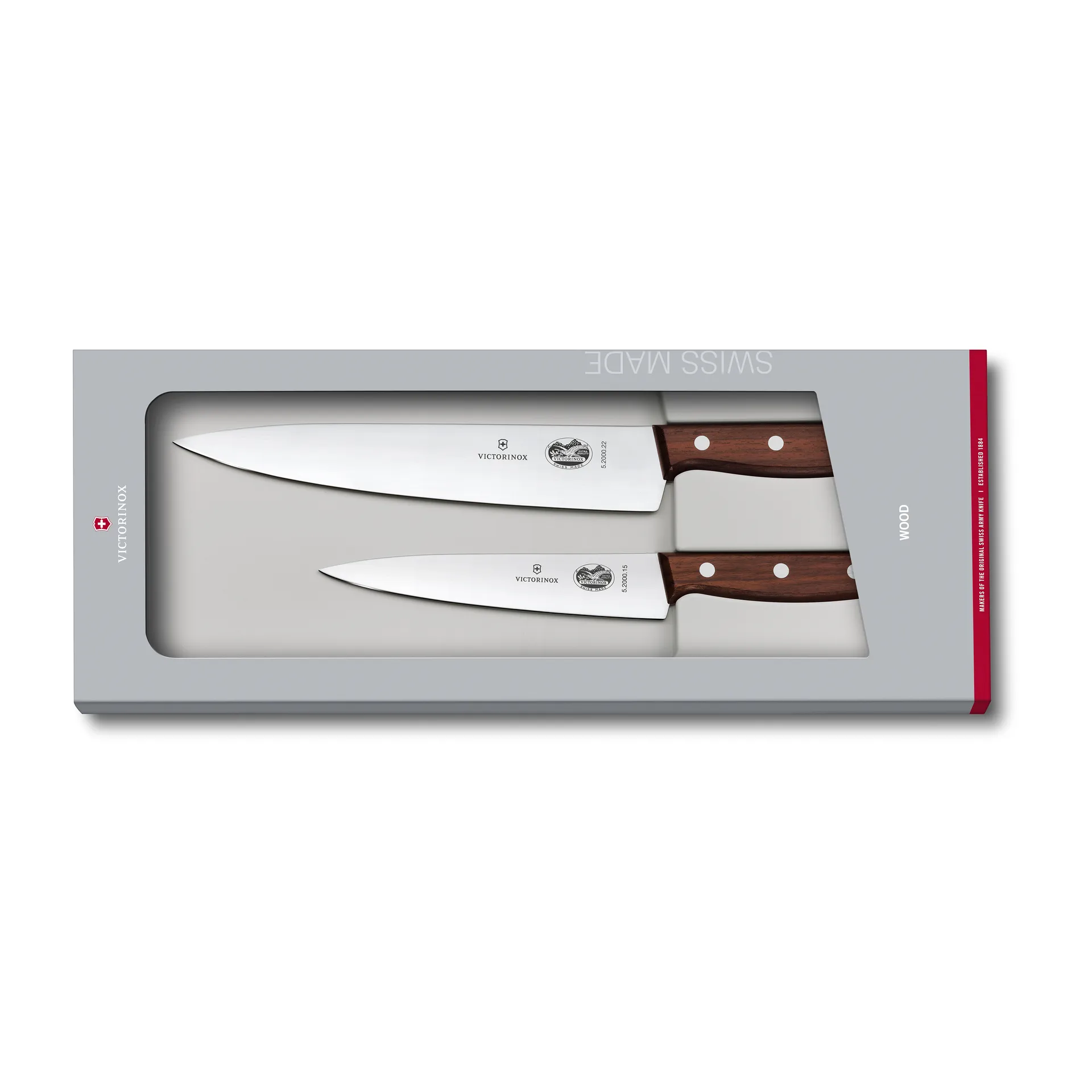 Set de couteaux de cuisine Wood, Acier inoxydable-érable Victorinox
