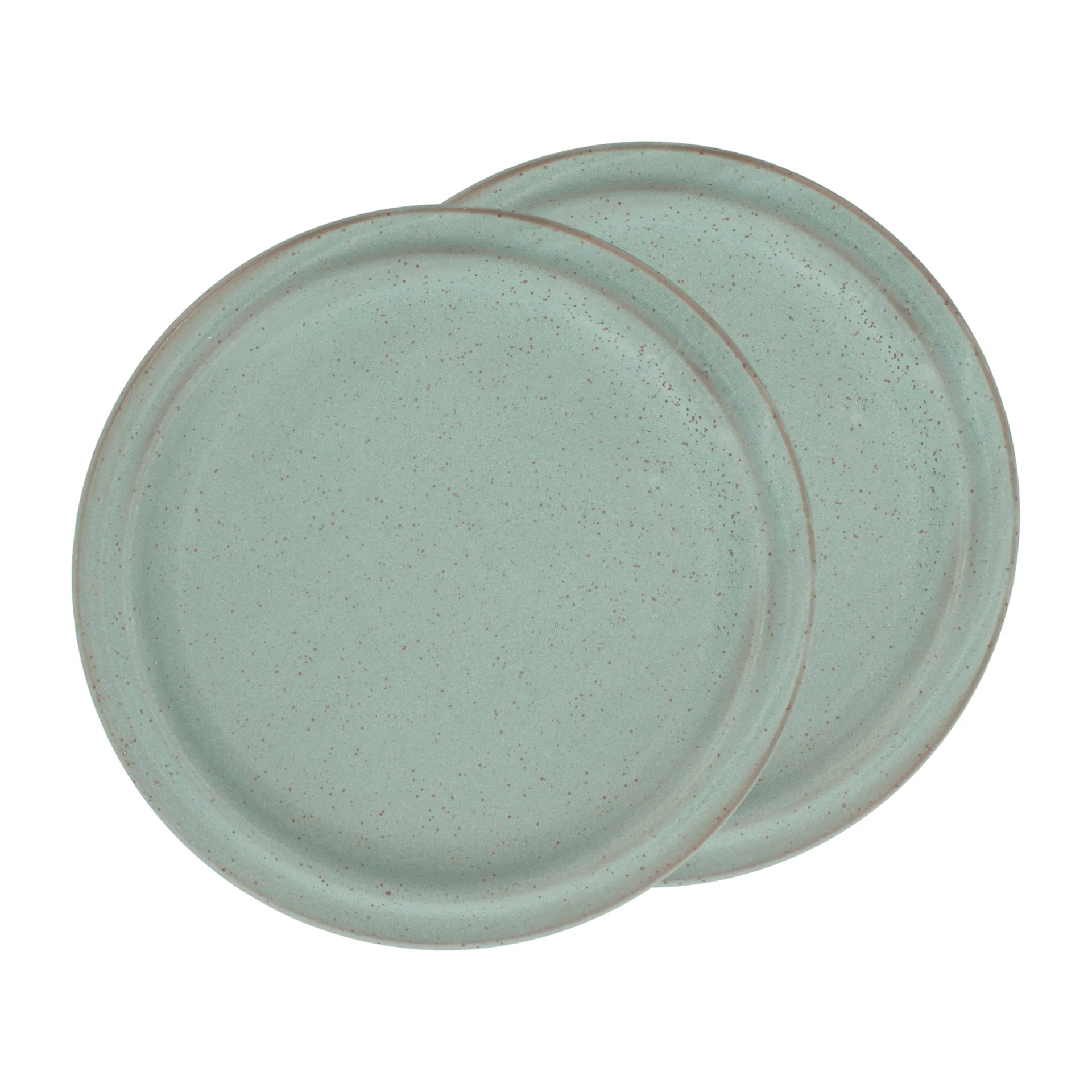 Assiette Evig Ø 20 cm, lot de 2, Vert Villa Collection