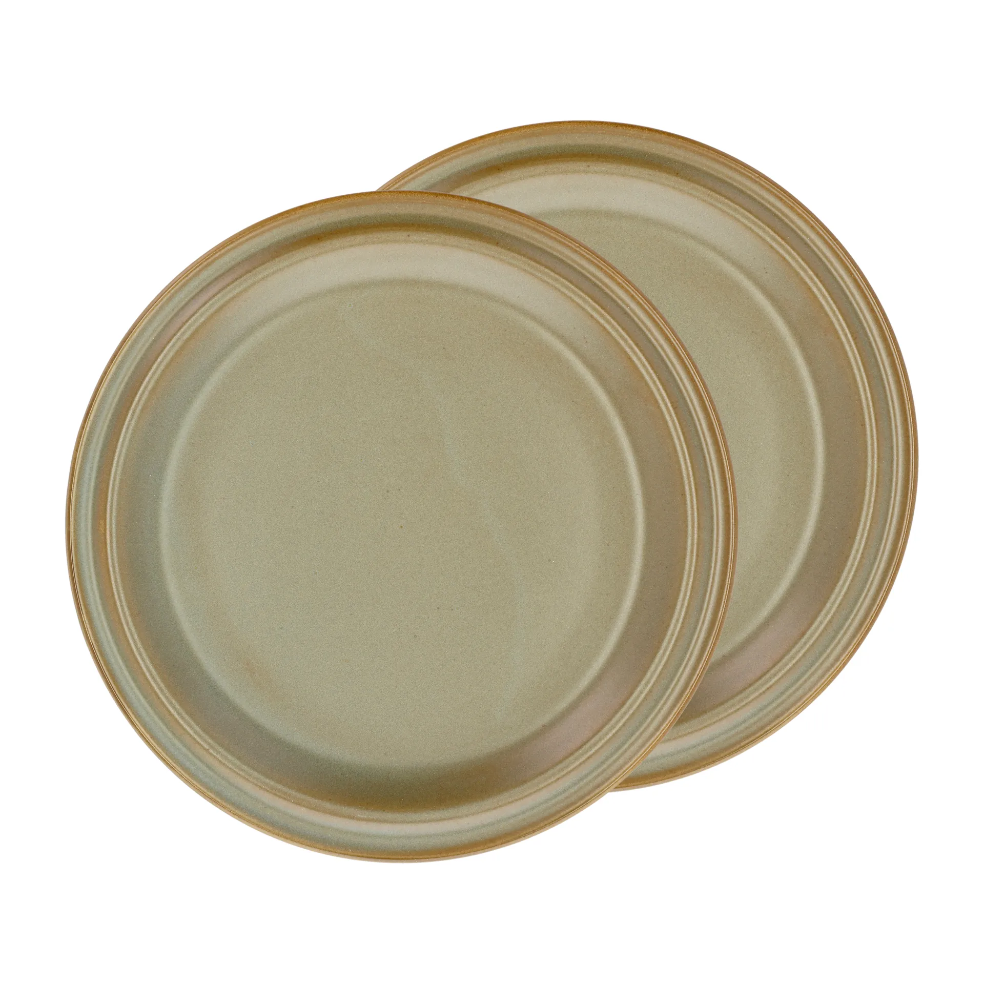 Assiette Evig Ø 26 cm, lot de 2, Marron Villa Collection