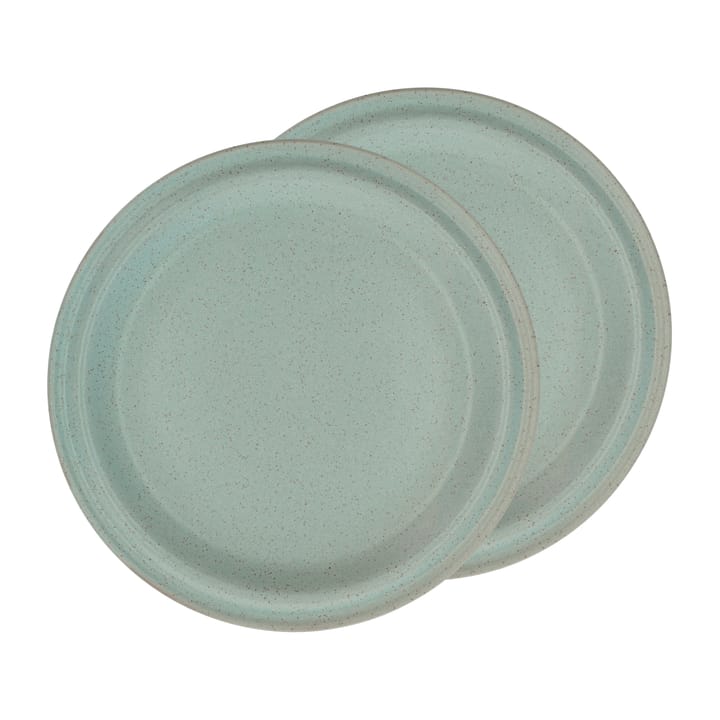 Assiette Evig Ø 26 cm, lot de 2 - Vert - Villa Collection