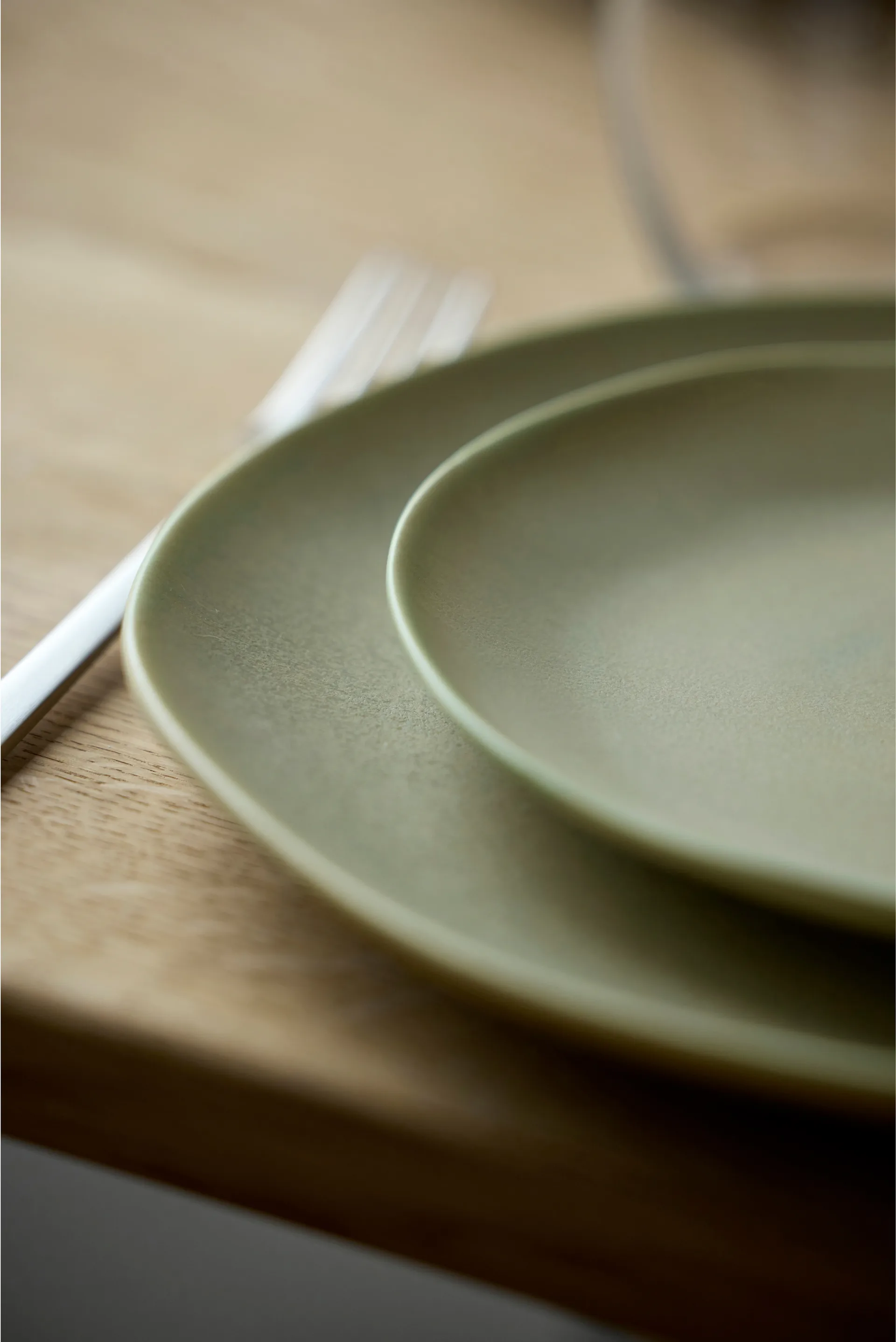 Assiette Shoku Ø20 cm, Pure Green Villa Collection