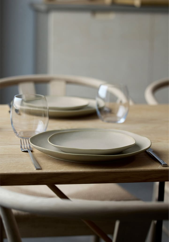 Assiette Shoku Ø20 cm, Warm Brown Villa Collection