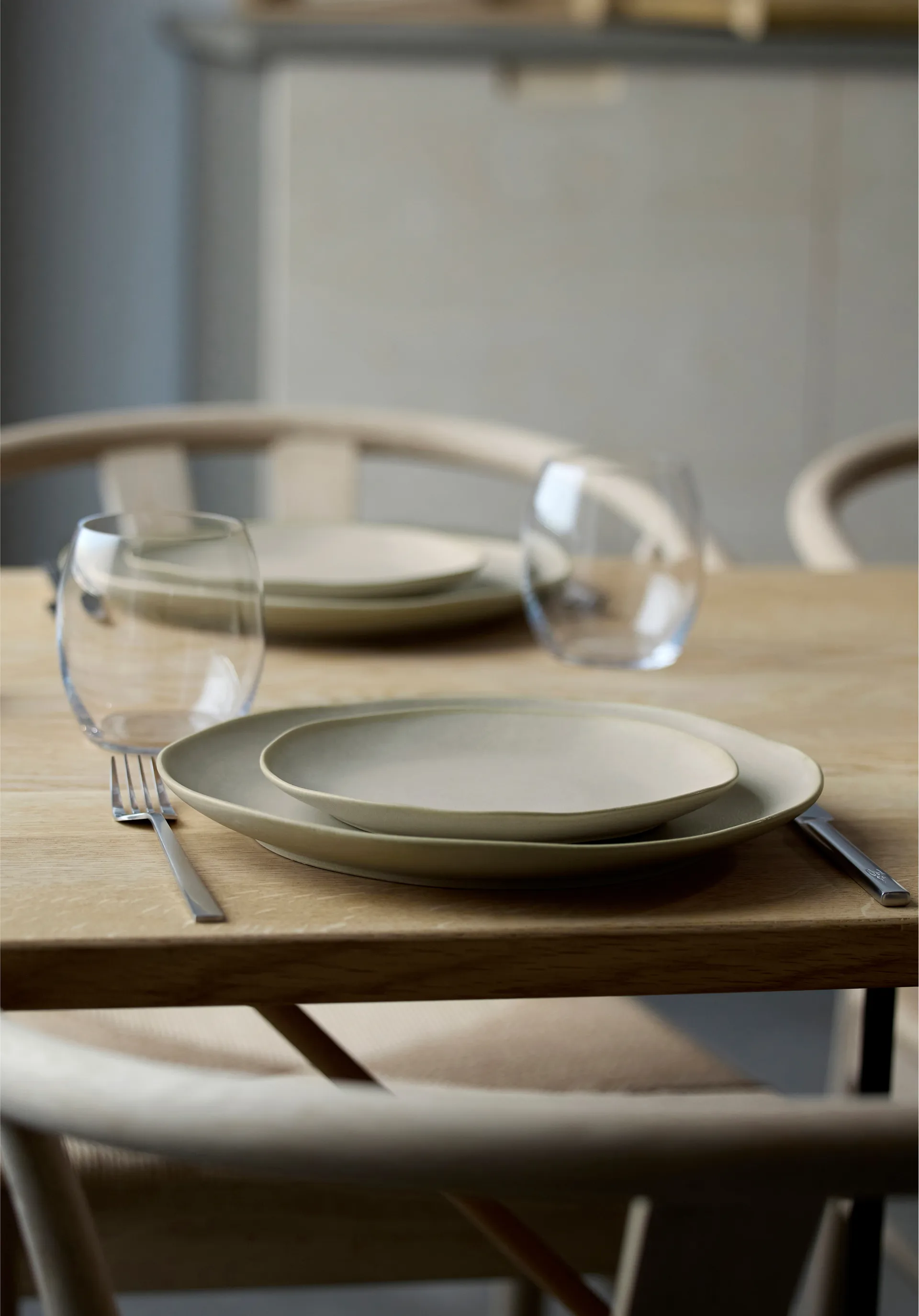 Assiette Shoku Ø27 cm, Warm Brown Villa Collection