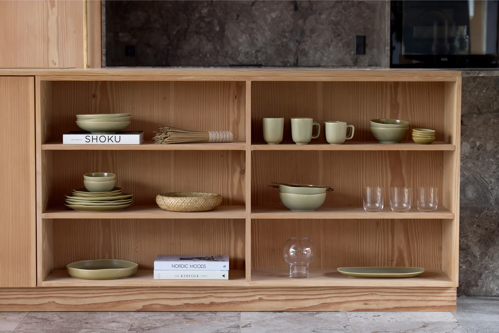 Bol à ramen Shoku Ø18,5 cm, Pure Green Villa Collection