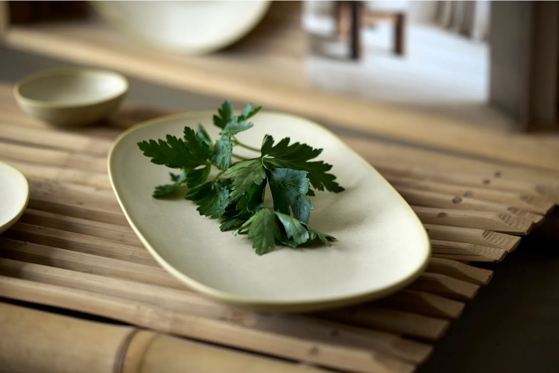 Bol à sauce soja Shoku Ø9 cm, Beige Villa Collection