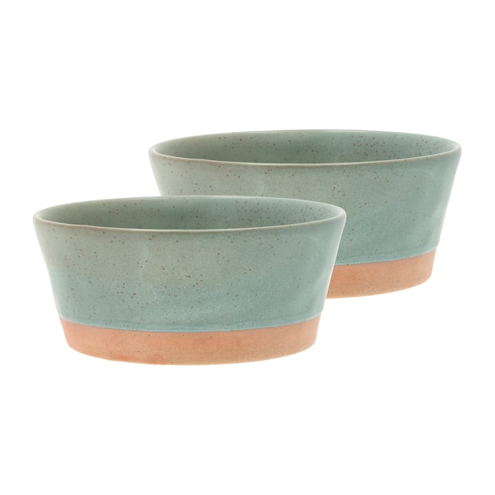 Bol Evig Ø 15 cm, lot de 2 - Vert - Villa Collection