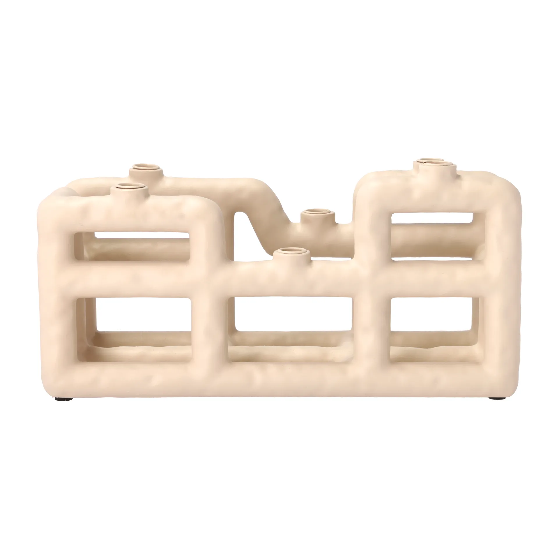 Bougeoir Lyng 6 bougies, Sable Villa Collection