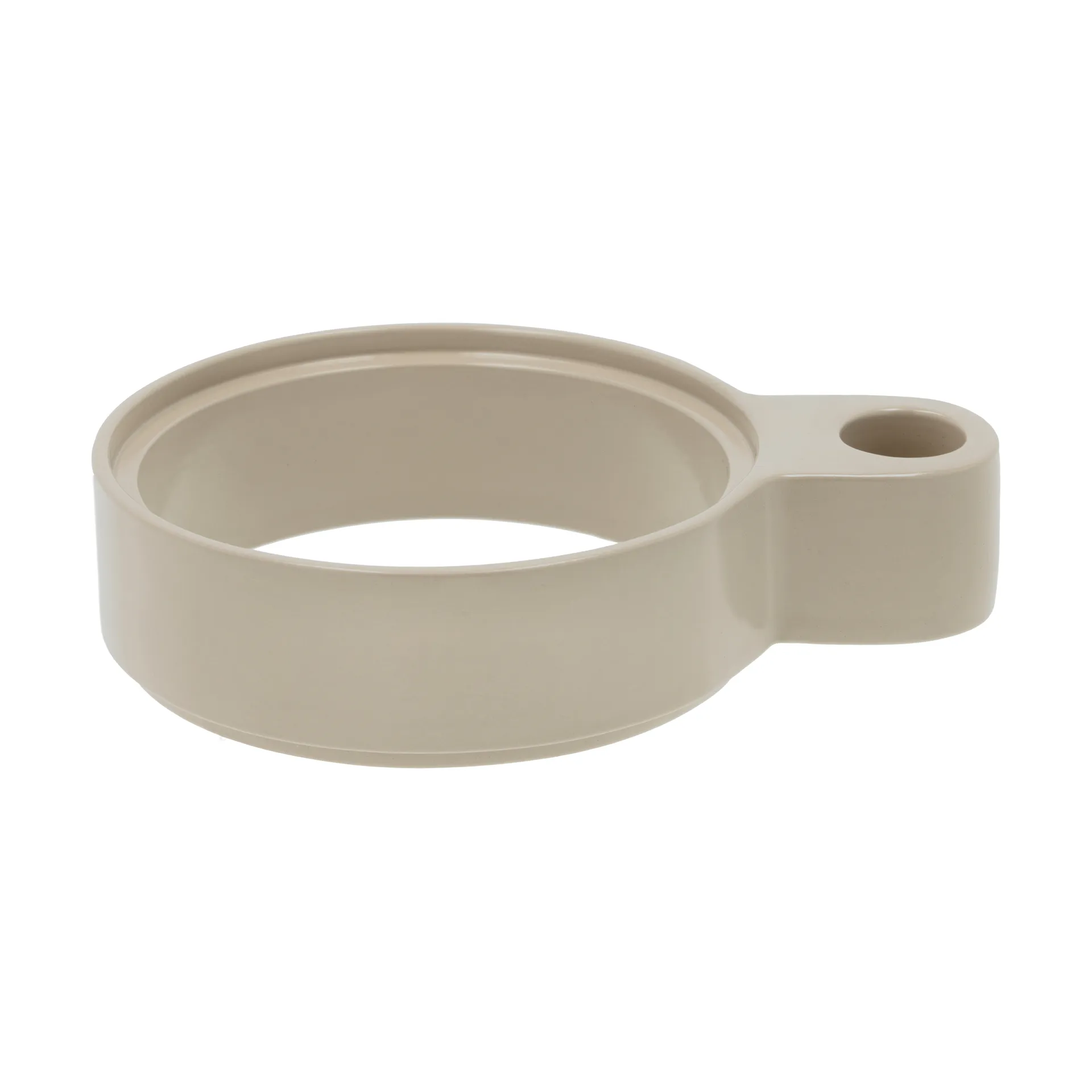 Bougeoir Styles 3,6x16 cm, Sable-aluminium Villa Collection