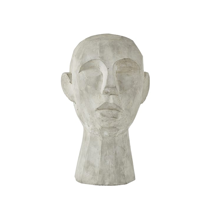 Décoration Head - Gris, grand - Villa Collection