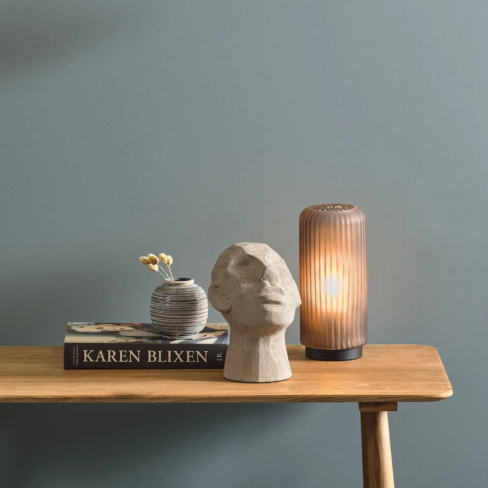 Décoration Head, Gris, moyen Villa Collection