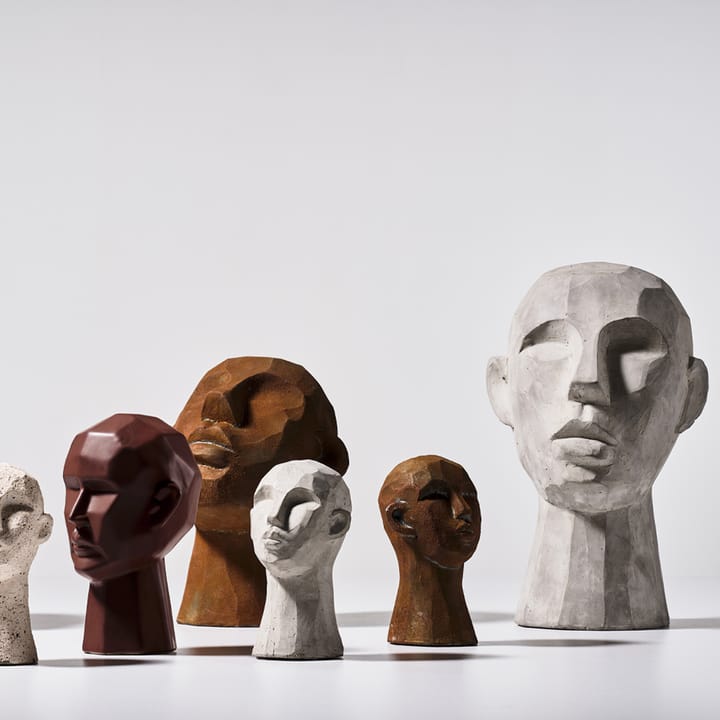 Décoration Head, Grise, petite Villa Collection