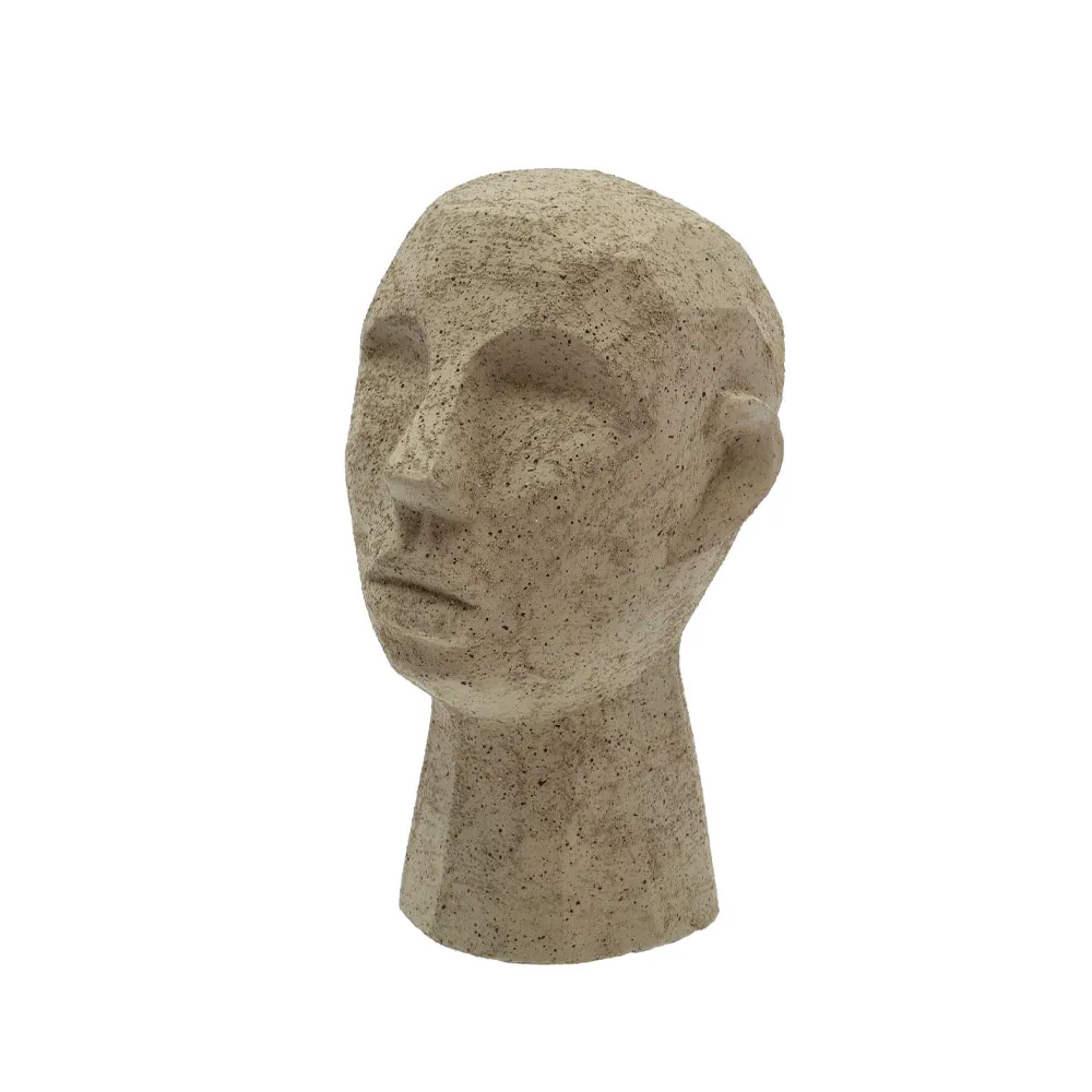 Décoration Head, Vert olive clair, grand Villa Collection
