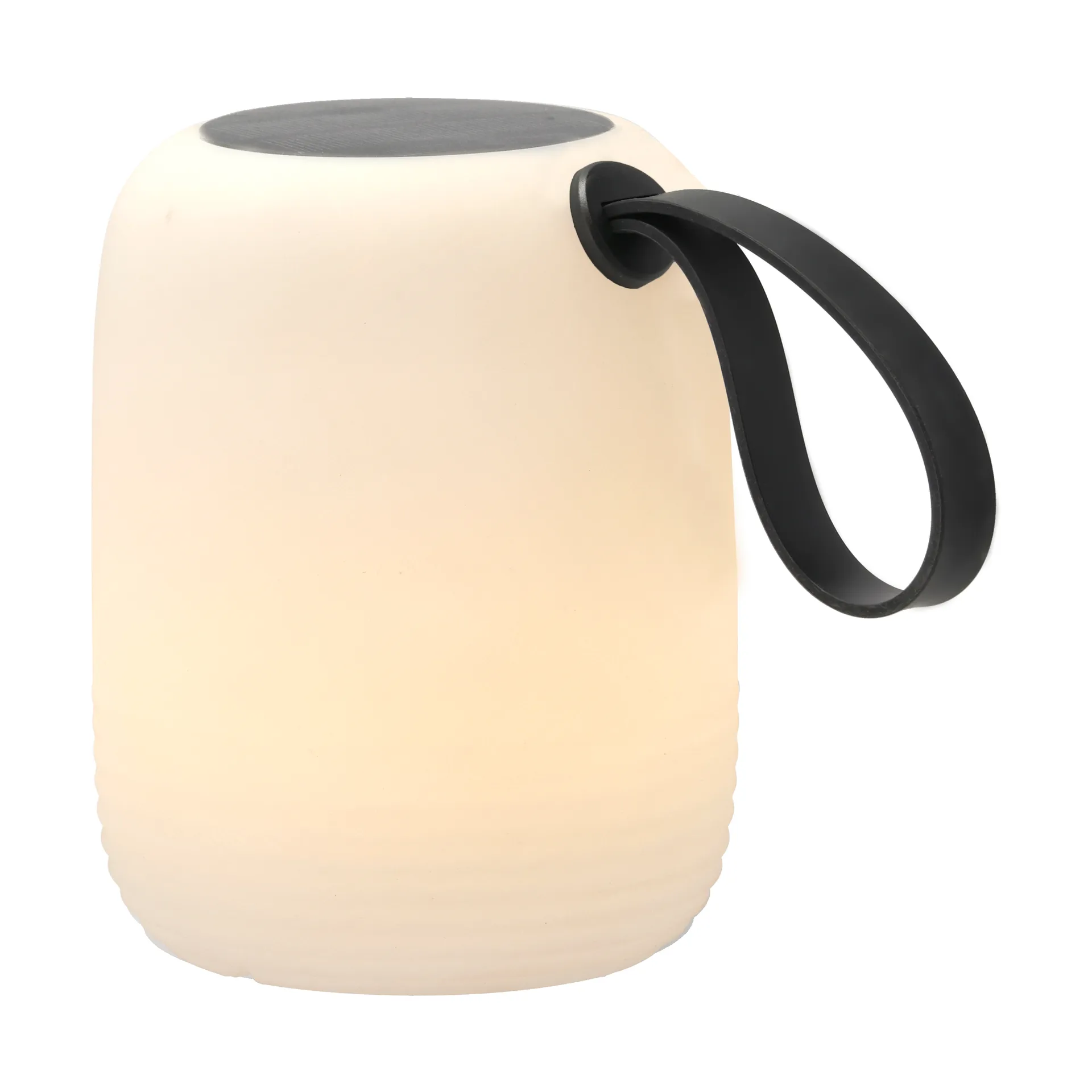 Lampe lounge solaire Hav Ø12.5 cm, Blanc-noir Villa Collection