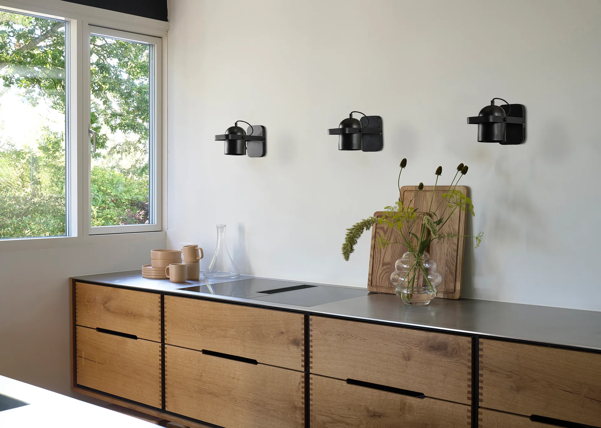 Lampe murale Nesvik, Black Villa Collection