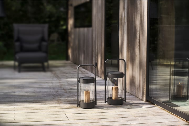 Lanterne Ancona 62,7 cm, Noir Villa Collection