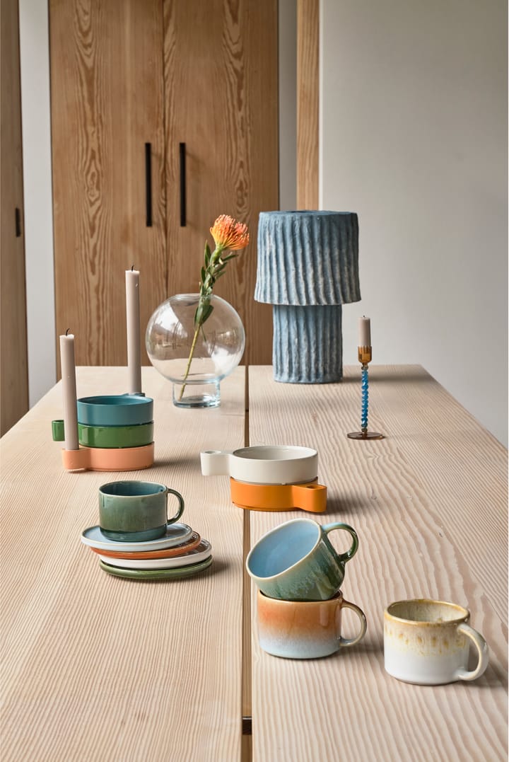Mug à anse Styles 16 cl lot de 2, Blue-amber Villa Collection