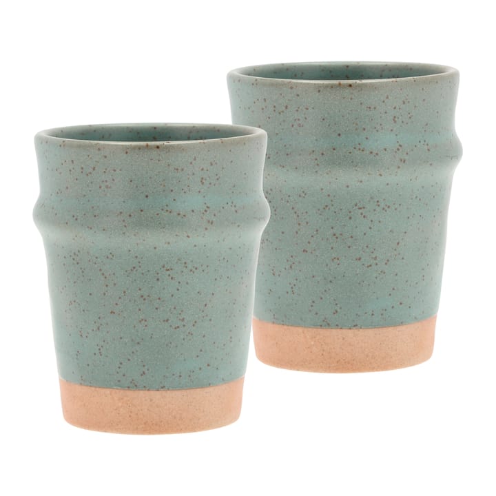 Mug Evig 35 cl, lot de 2 - Vert - Villa Collection