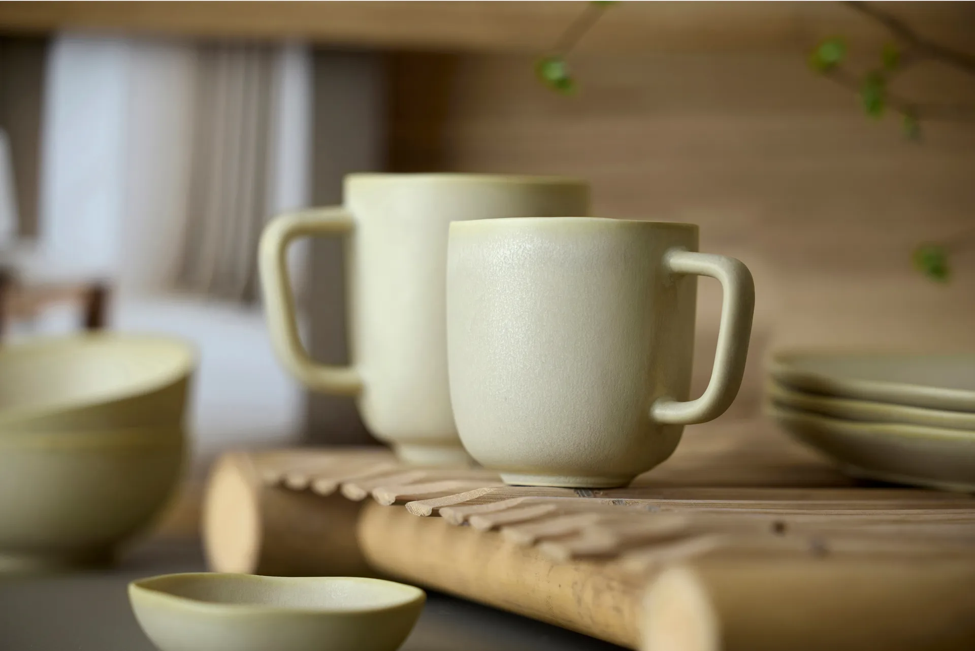 Mug Shoku 33 cl, Beige Villa Collection