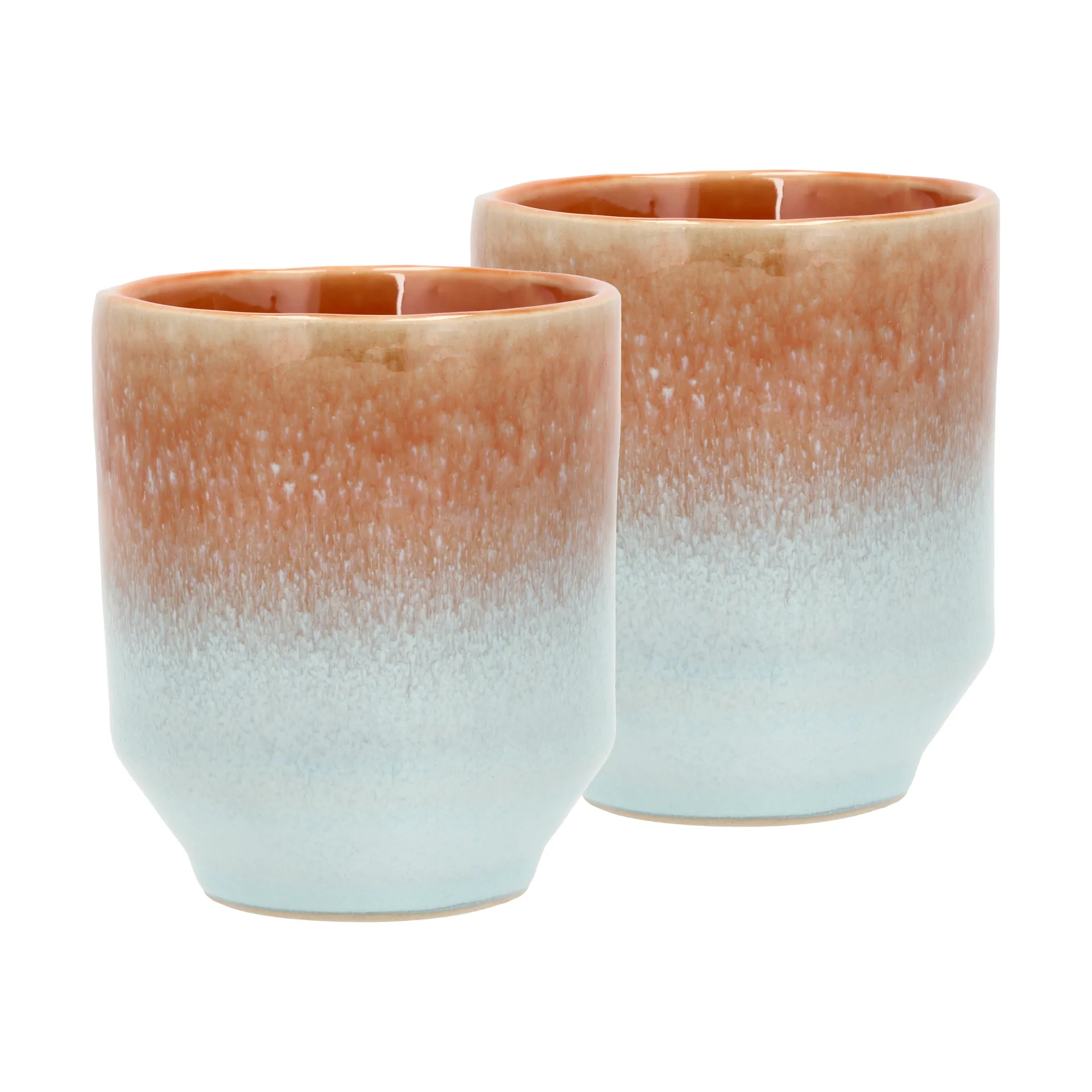 Mug Styles 18 cl lot de 2, Blue-amber Villa Collection