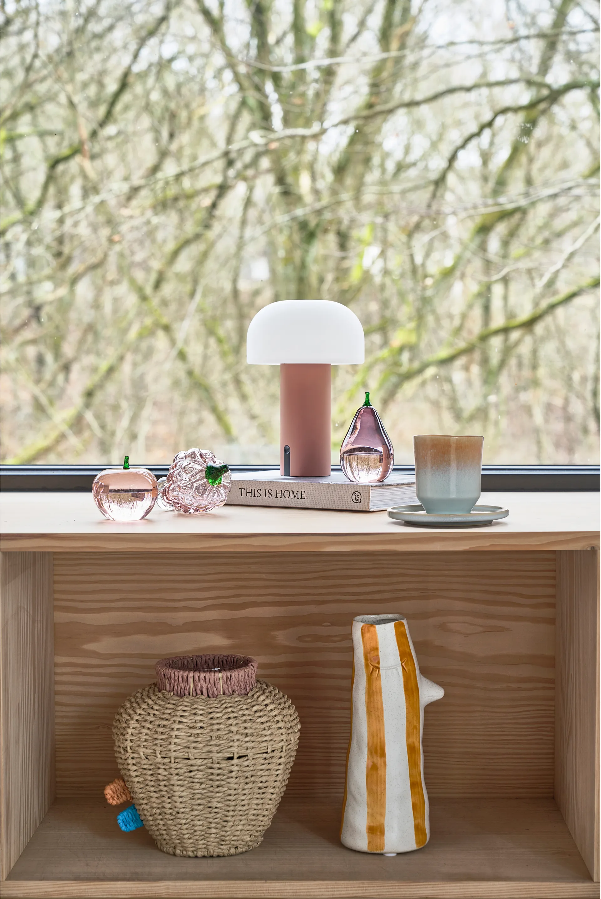 Mug Styles 18 cl lot de 2, Blue-amber Villa Collection