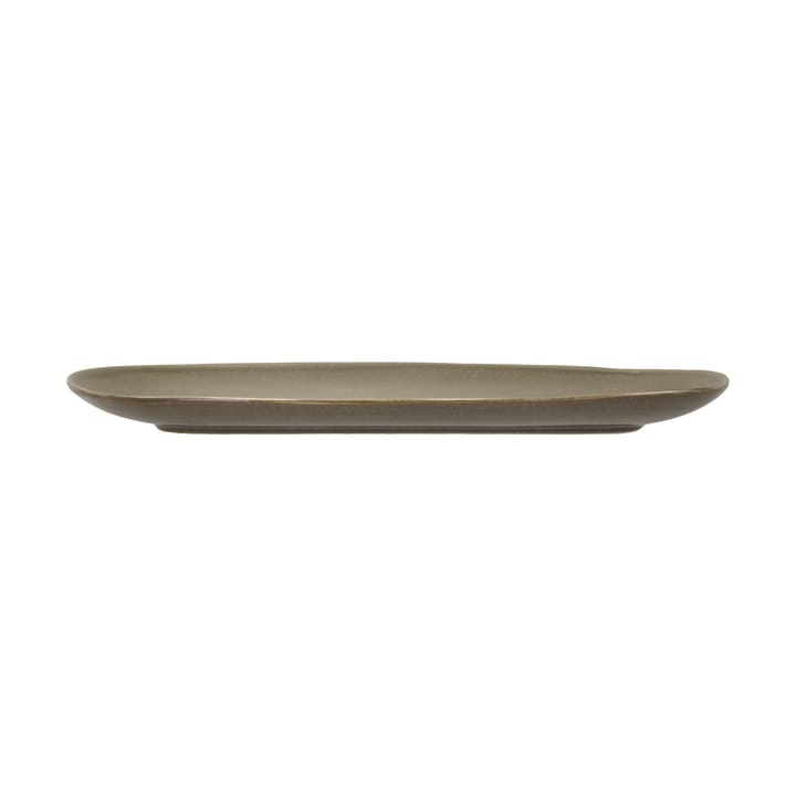 Plat de service Shoku 18x34 cm, Warm Brown Villa Collection