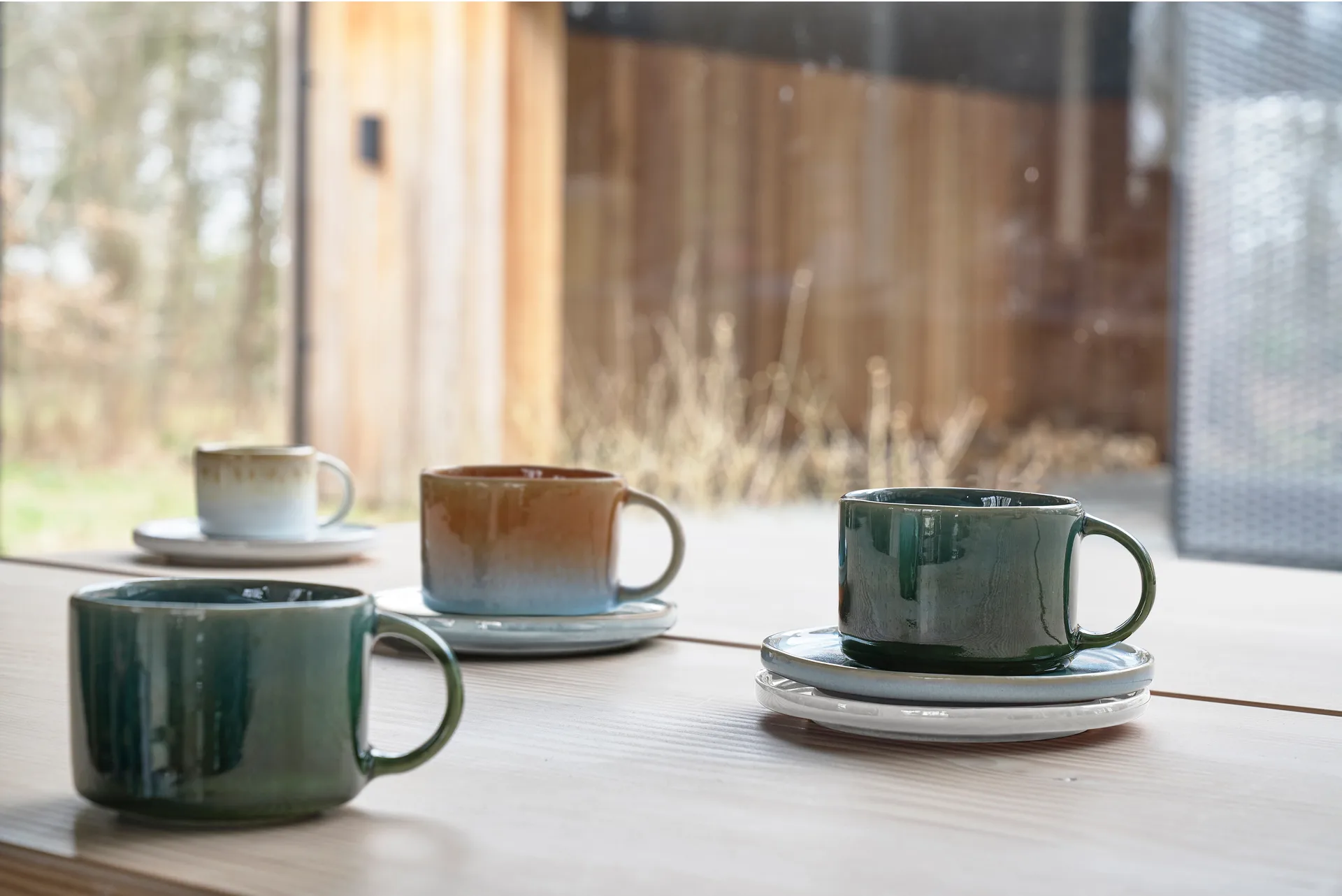 Soucoupe pour tasse à thé Styles Ø13 cm lot de 2, Cream white Villa Collection