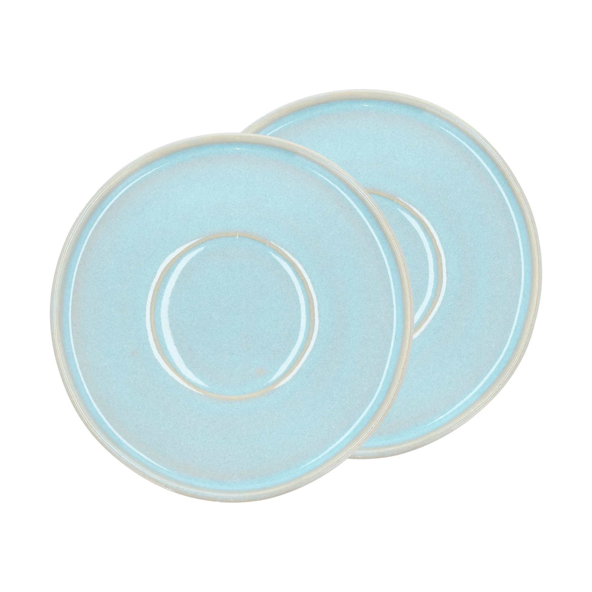 Soucoupe pour tasse à thé Styles Ø13 cm lot de 2, Light blue Villa Collection