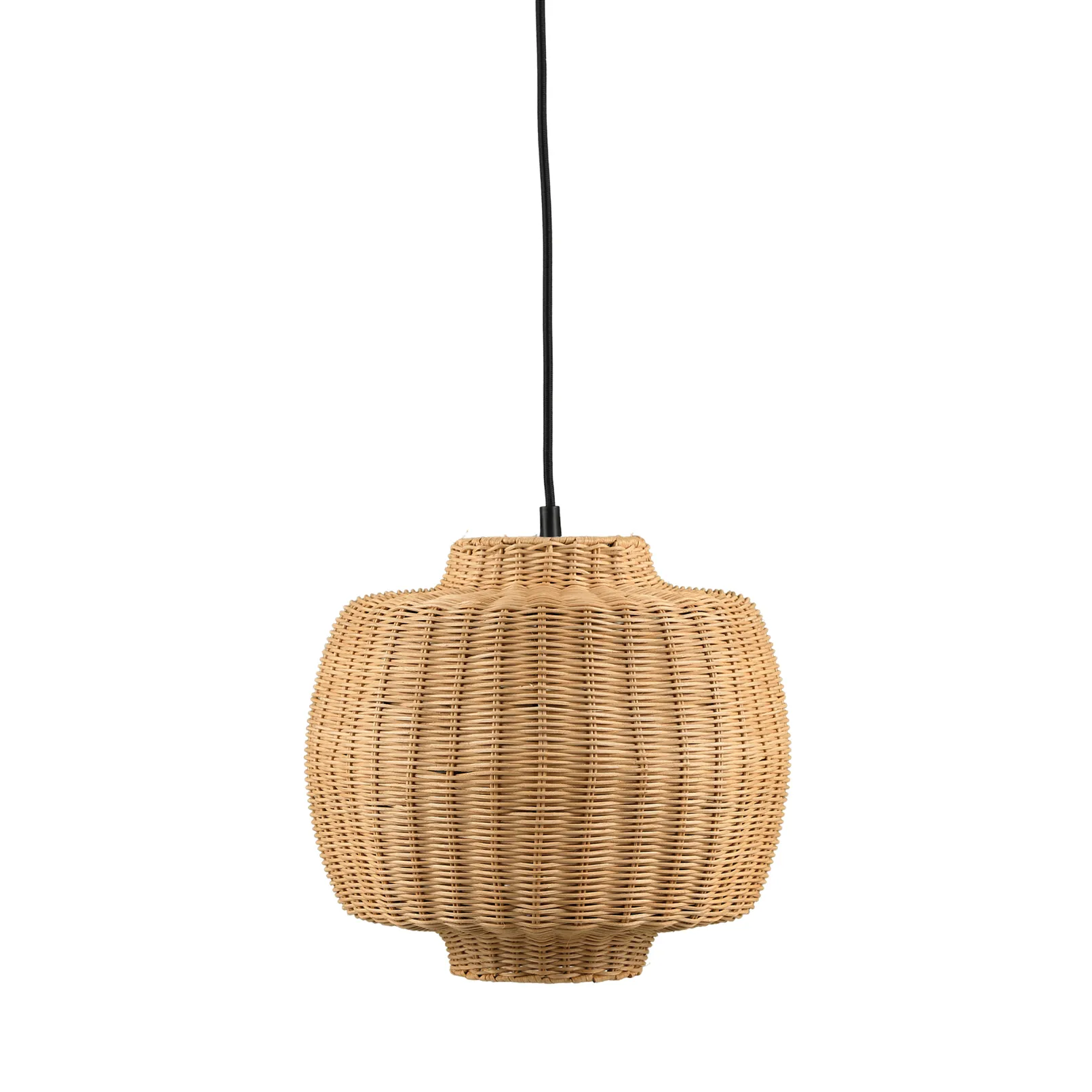 Suspension rotin naturel Vilna, Ø30cm Villa Collection