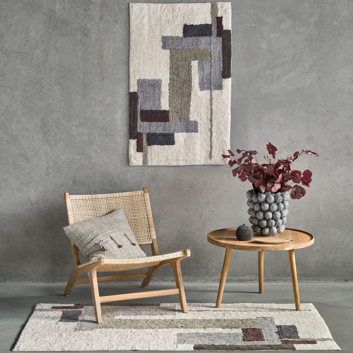 Tapis Laerk, Gris/offwhite, 70x110 cm Villa Collection