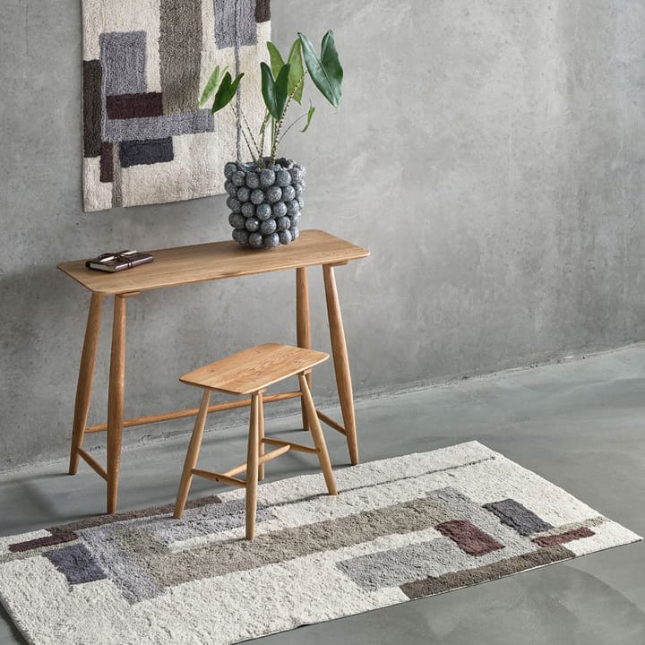 Tapis Laerk, Gris/offwhite, 70x110 cm Villa Collection