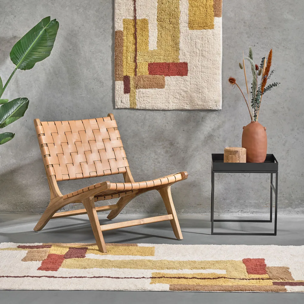 Tapis Lau, Nature, 70x110 cm Villa Collection