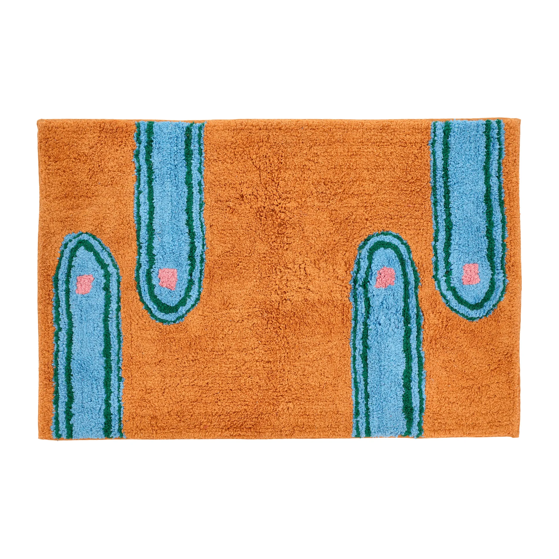 Tapis touffeté Styles 60x90 cm, Brown Villa Collection