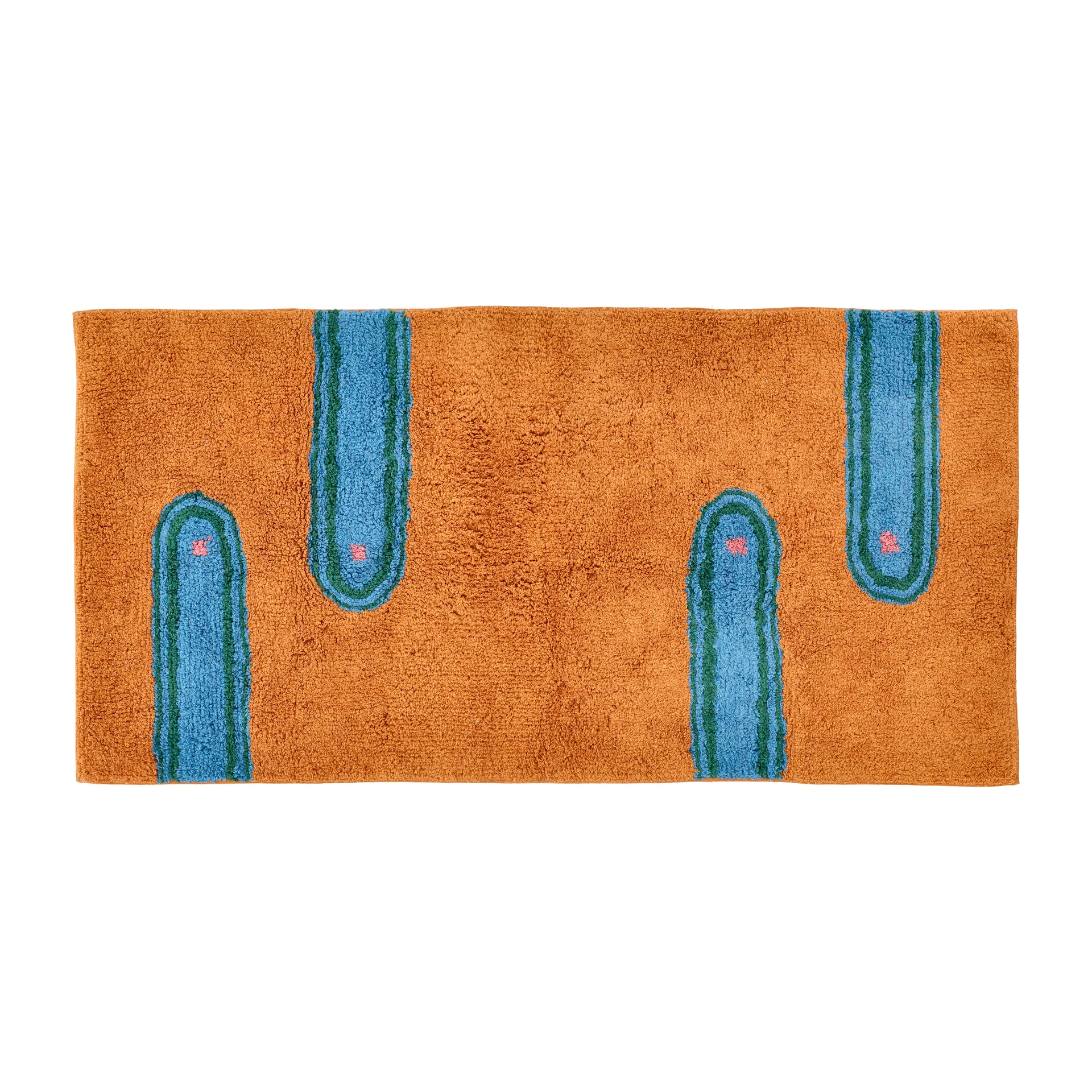 Tapis touffeté Styles 70x140 cm, Brown Villa Collection