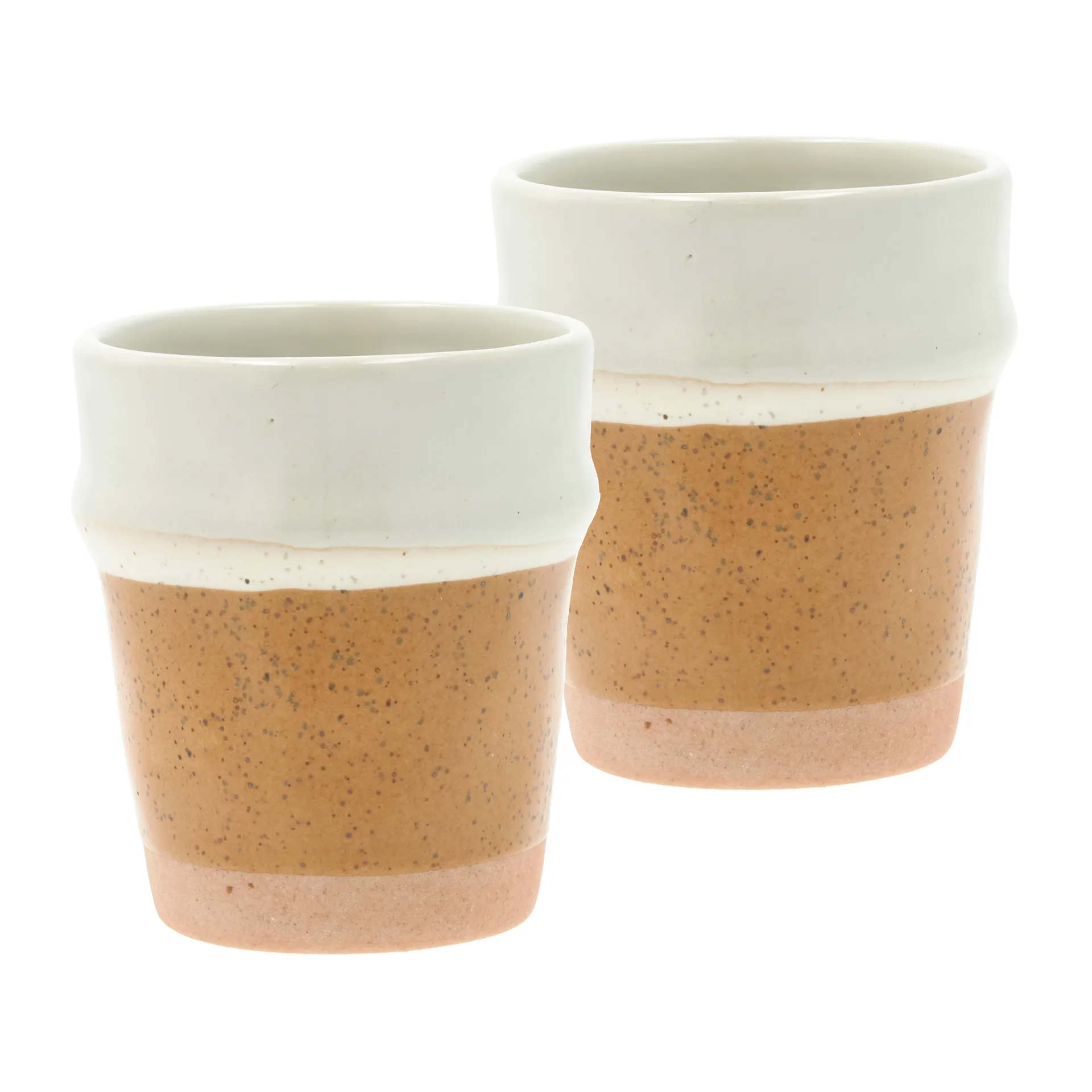 Tasse à expresso Evig 10 cl, lot de 2, Amber-creme Villa Collection