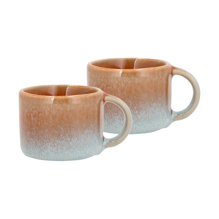 Tasse à expresso Styles 8 cl lot de 2 - Blue-amber - Villa Collection