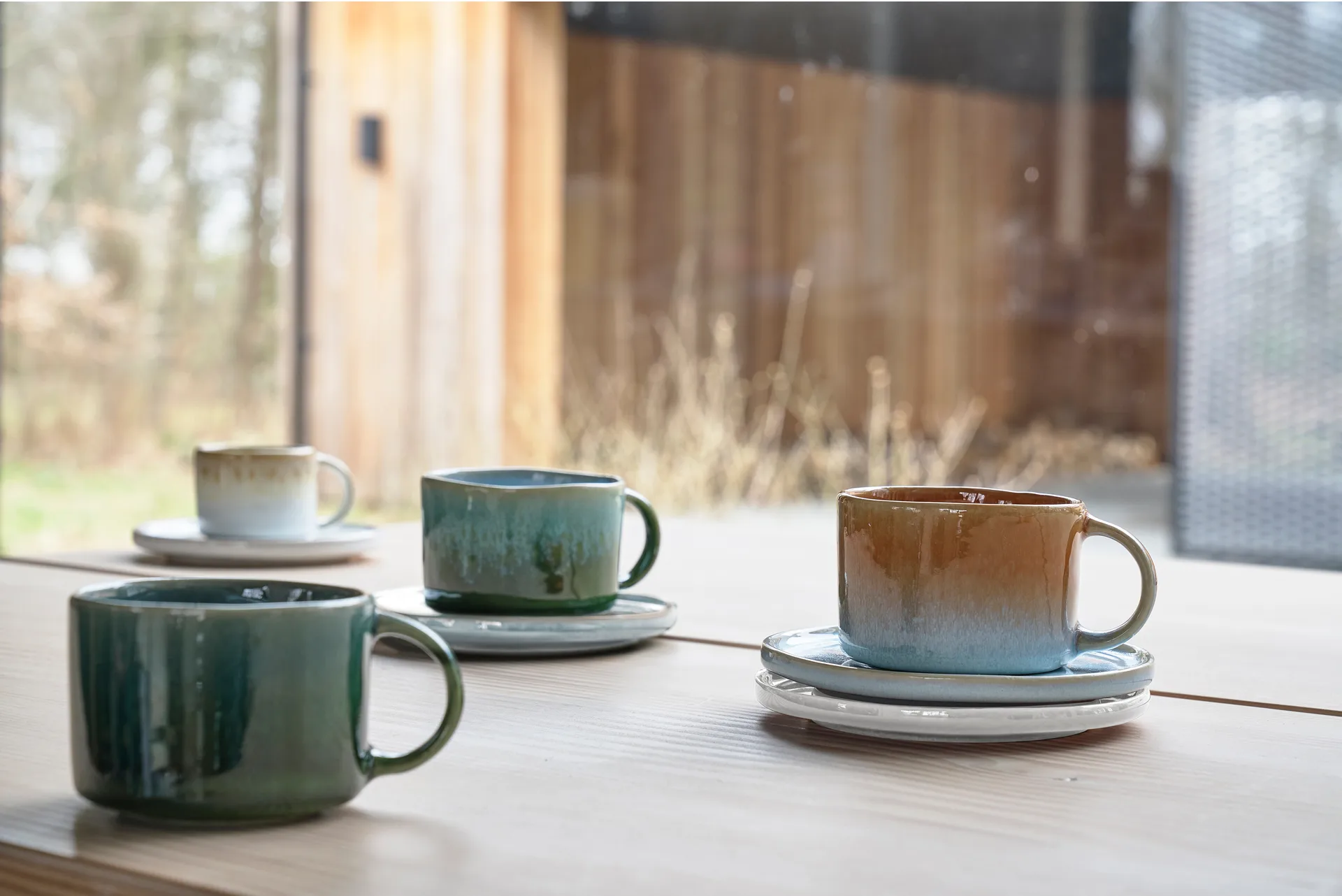Tasse à expresso Styles 8 cl lot de 2, Blue-amber Villa Collection