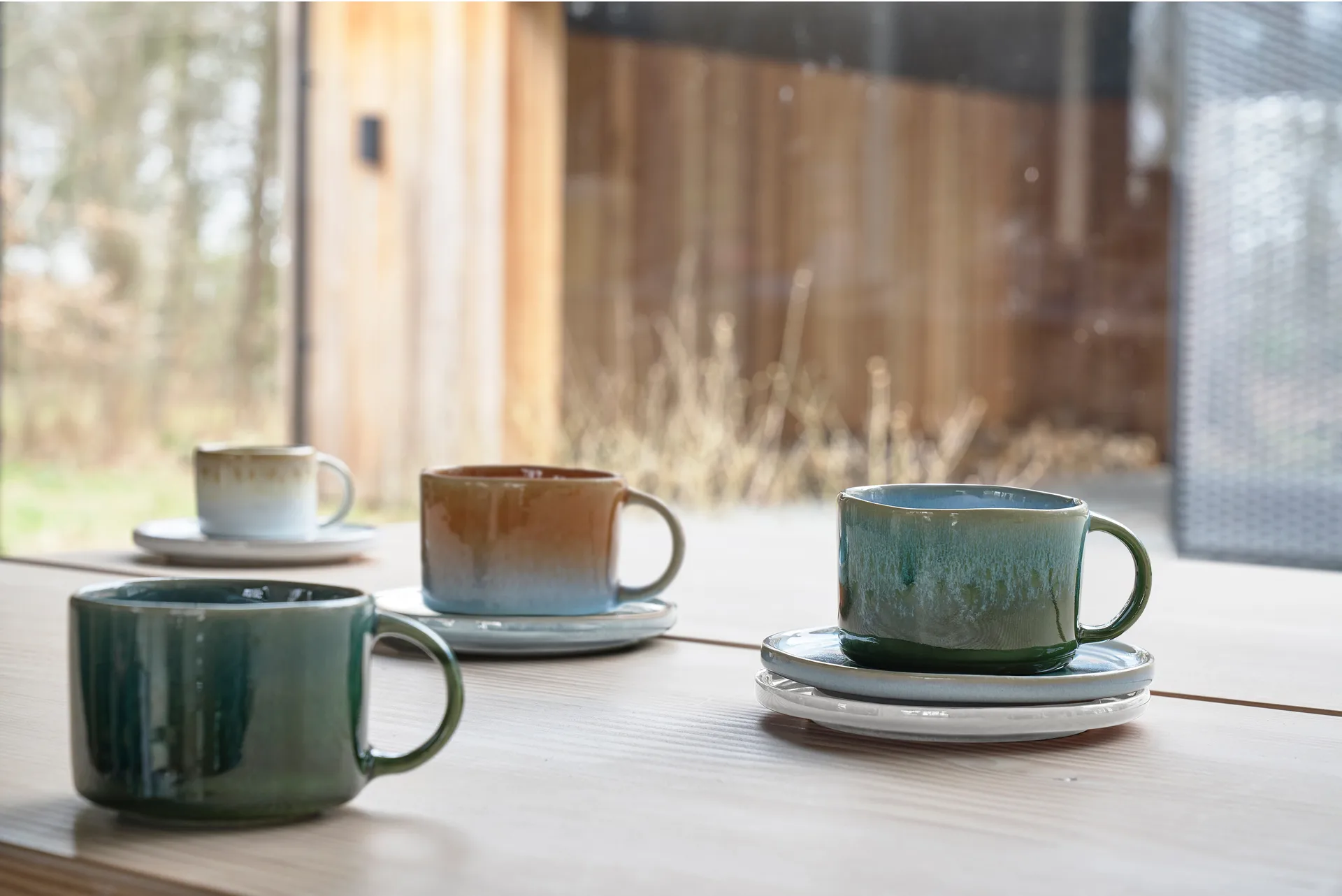 Tasse à expresso Styles 8 cl lot de 2, Blue-amber Villa Collection