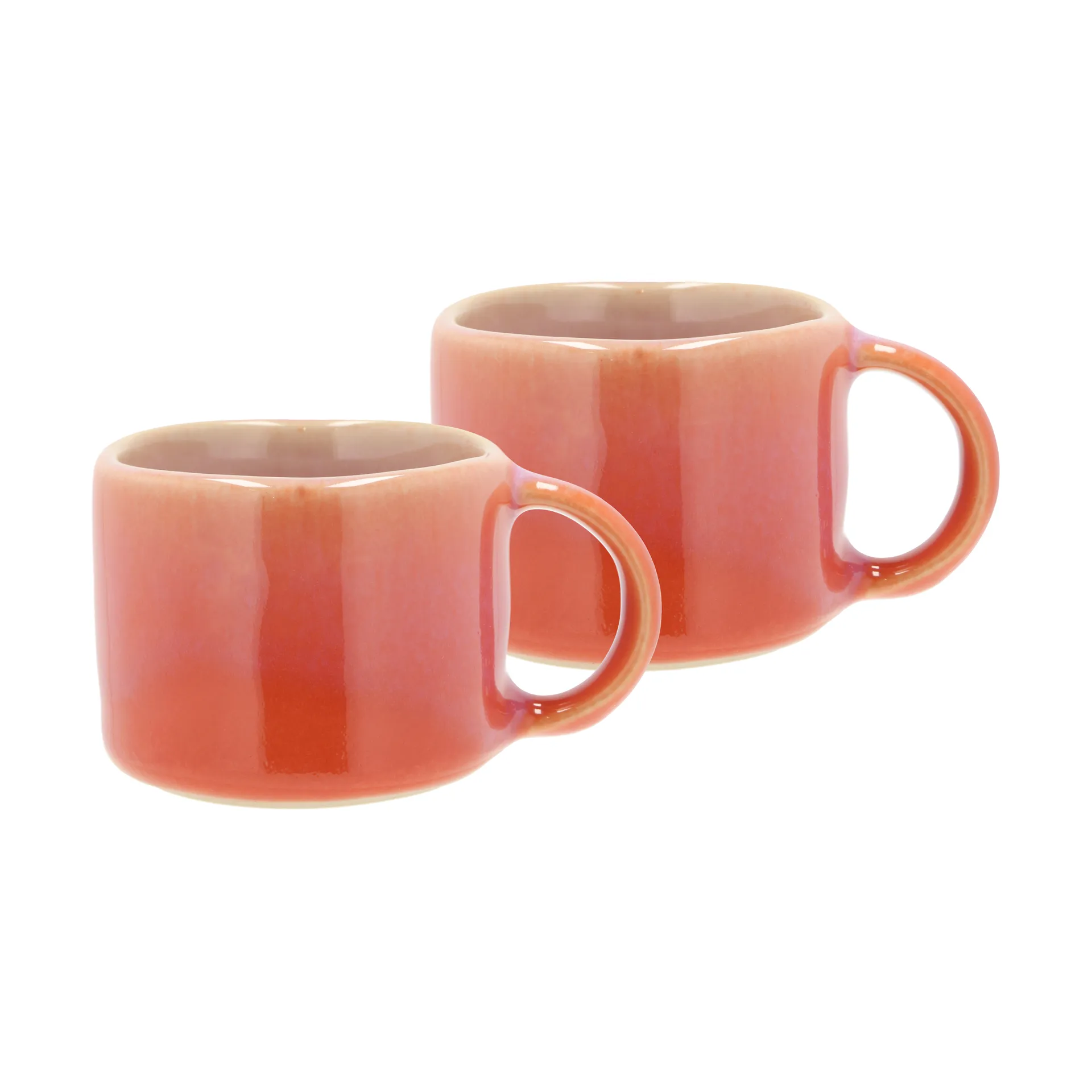 Tasse à expresso Styles 8 cl lot de 2, Lilas-orange Villa Collection